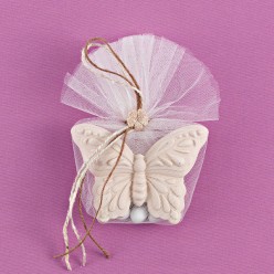 Μπομπονιέρα Γάμου Αρωματική Ακρυλική Πεταλούδα